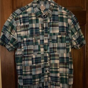 J.Crew short sleeve men’s shirt